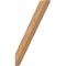 Ekena Millwork 3 1/2"W x 22"D x 34"H Traditional Smooth Knee Brace, Western Red Cedar BRC04X22X34TRA00SWR - alternate 1